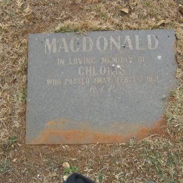 MACDONALD Chlorus -1971
