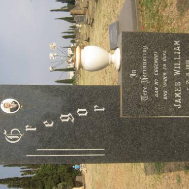 MCGREGOR James William 1918-1983