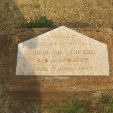 NAUHAUS Friedrich 1867-1927