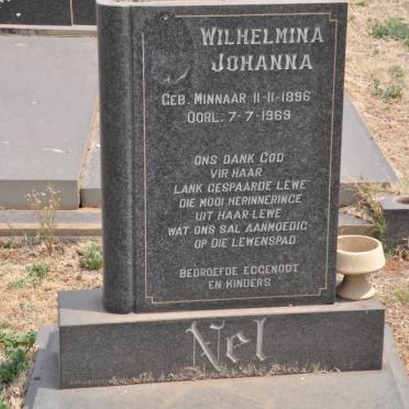 NEL Wilhelmina Johanna 1896-1969
