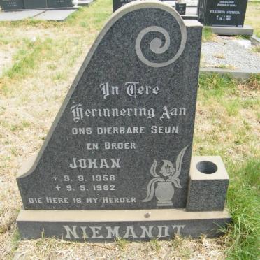 NIEMANDT Johan 1958-1982