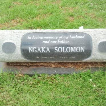 NGAKA Solomon 1955-2006