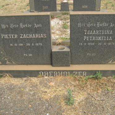 OBERHOLZER Pieter Zacharias 1911-1975 &amp; Thaartdina Petronella 1908-1979