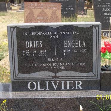OLIVIER Dries 1934-2009 &amp; Engela 1937-