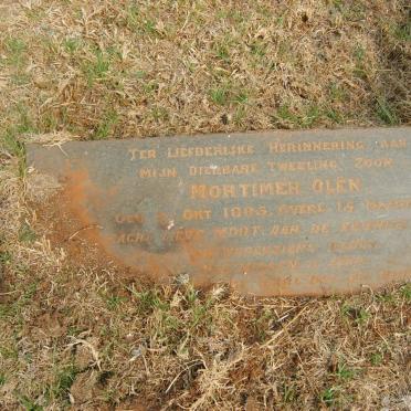 OLËN Mortimer 1885-19?5