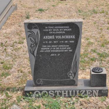 OOSTHUIZEN André Volschenk 1977-1996
