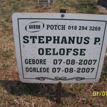 OELOFSE Stephanus P. 2007-2007