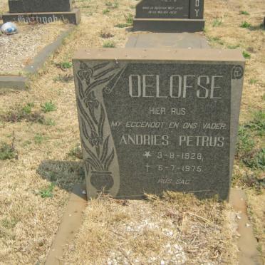 OELOFSE Andries Petrus 1928-1975