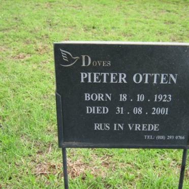 OTTEN Pieter 1923-2001