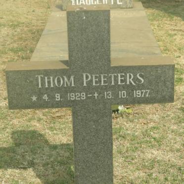 PEETERS Thom 1929-1977