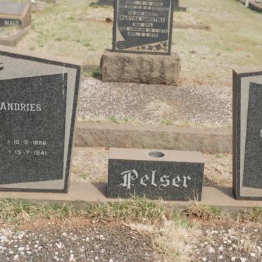 PELSER Andries 1886-1941 &amp; Gezina Christina 1887-1955