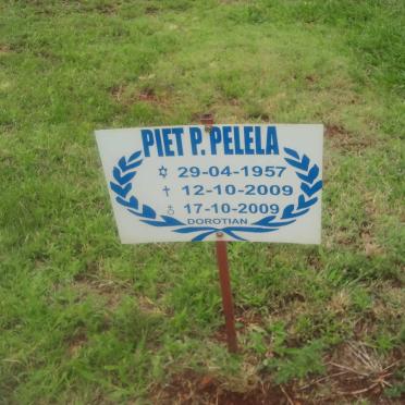 PELELA Piet P. 1957-2009