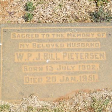 PIETERSEN W.P.J. 1902-1951