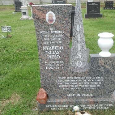 PITSO Nyabelo Elias 1962-2007