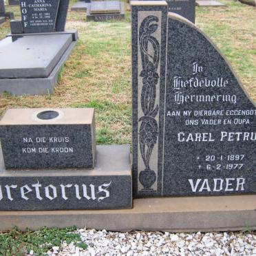 PRETORIUS Carel Petrus 1897-1977