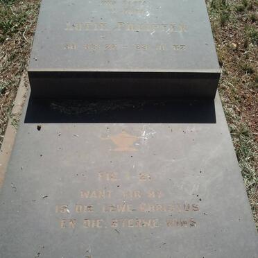 PHEIFFER Lotie 1922-1982