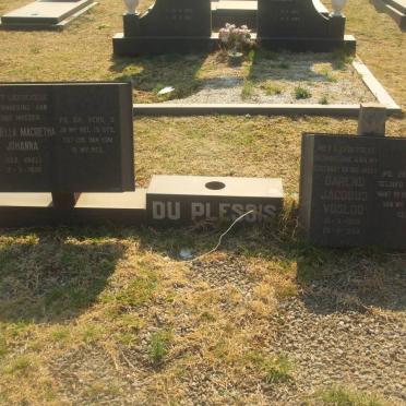 PLESSIS Barend Jacobus Vosloo, du 192?-1984 &amp; Izabella Magrietha Johanna KRIEL 1939-