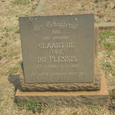 PLESSIS Claartjie, du 1896-1963
