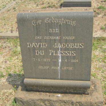 PLESSIS David Jacobus, du 1872-1964