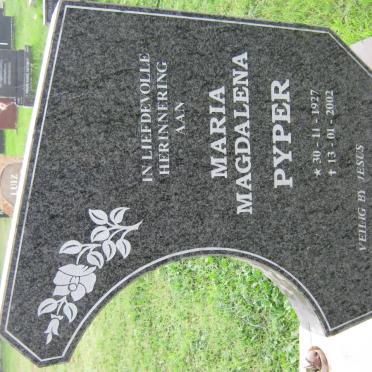 PYPER Maria Magdalena 1927-2002