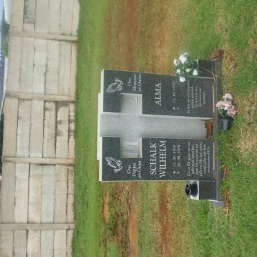 RABE Schalk Willem 1930-2008 &amp; Alma 1935-