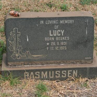RASMUSSEN Lucy nee BEUKES 1891-1975
