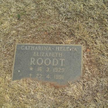 ROODT Catharina Helena Elizabeth 1929-1991