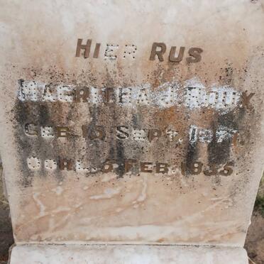 ROUX Magritha J. 1871-1935