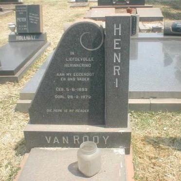 ROOY Henri, van 1893-1972