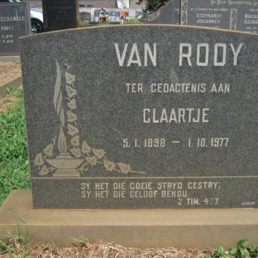 ROOY Claartje, van 1898-1977