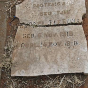 ROUX Gabriel J., le 1916-1918