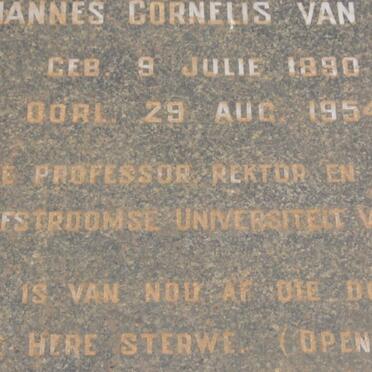 ROOY Johannes Cornelis, van 1890-1954