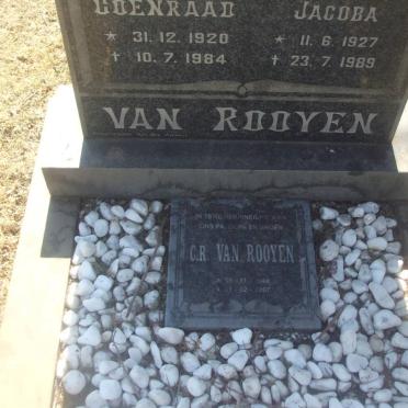 ROOYEN C.R., van 1948-2007