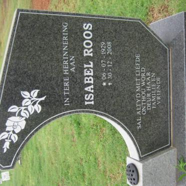 ROOS Isabel 1929-2008
