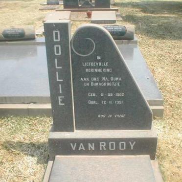 ROOY Dollie, van 1902-1991