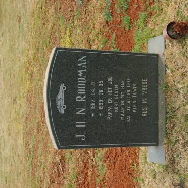 ROODMAN J.H.N. 1967-1999