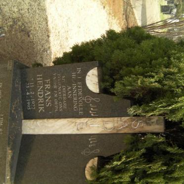 SADIE Frans Hendrik 1922-1995