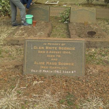SCORGIE Glen White -1944 &amp; Alice Maud HARTLEY -1945