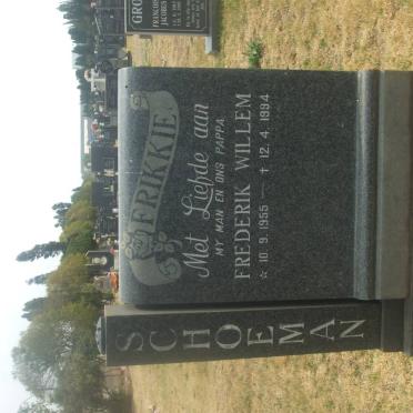 SCHOEMAN Frederik Willem 1955-1994