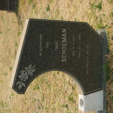 SCHOEMAN Fanie 1970-1994