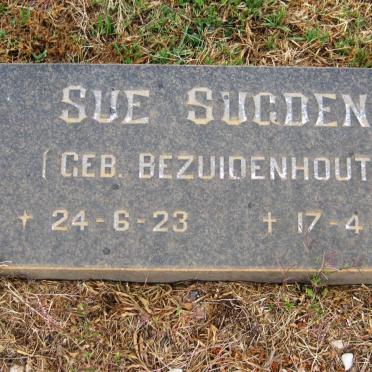 SUGDEN Sue nee BEZUIDENHOUT 1923-1977