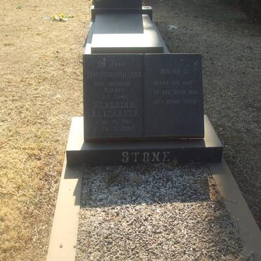 STONE Hendrina Elizabeth 1901-1983