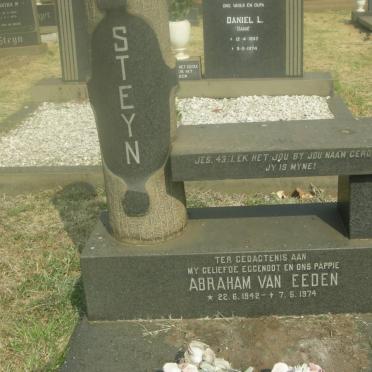 STEYN Abraham van Eeden 1942-1974