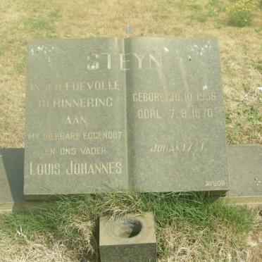 STEYN Louis Johannes 1936-1970