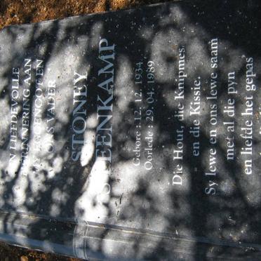 STEENKAMP Stoney 1934-1989