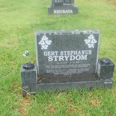 STRYDOM Gert Stephanus 1934-2005