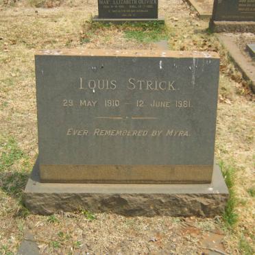 STRICK Louis 1910-1961