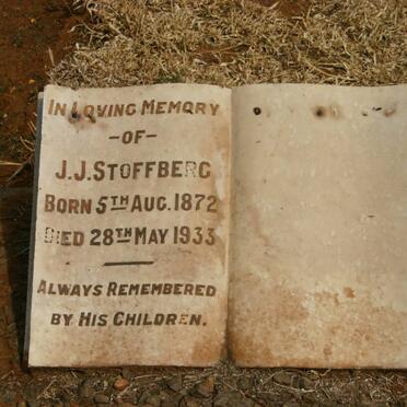 STOFFBERG J.J. 1872-1933