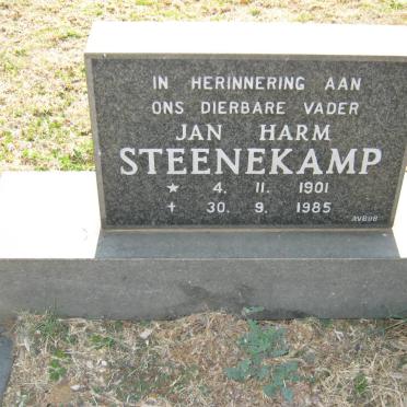 STEENEKAMP Jan Harm 1901-1985