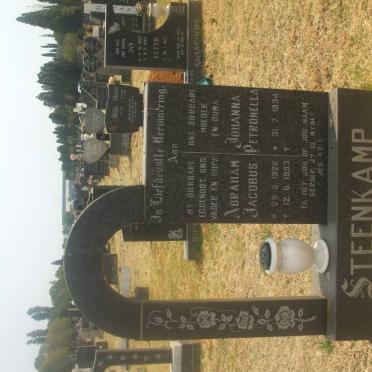 STEENKAMP Abraham Jacobus 1928-1993